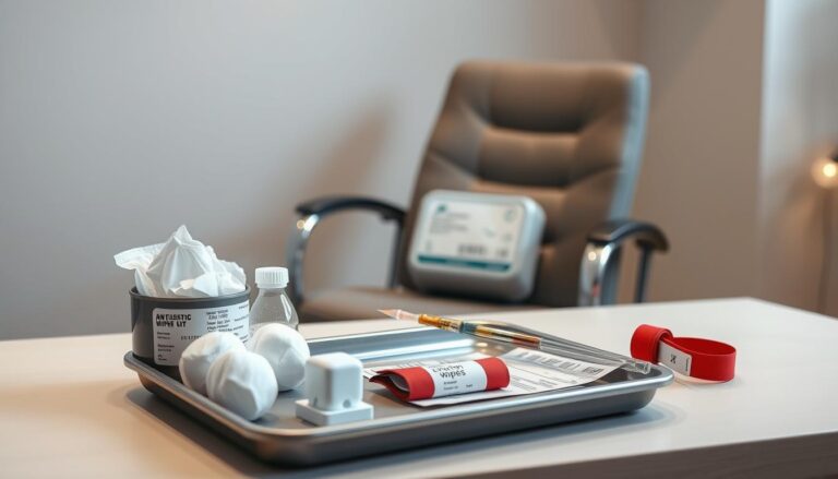 preparing home for phlebotomy